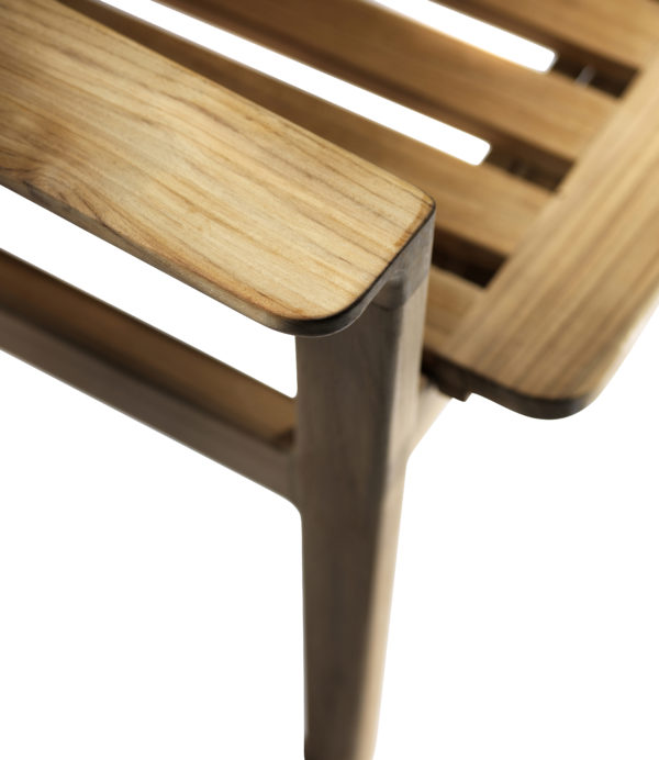 M1 Sammen Garden Chair. Hagestol i teak fra FDB Møbler detaljbilde 3