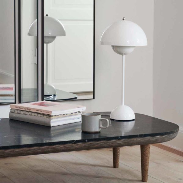Flowerpot VP3 fra $tradition, lampe vist i miljø