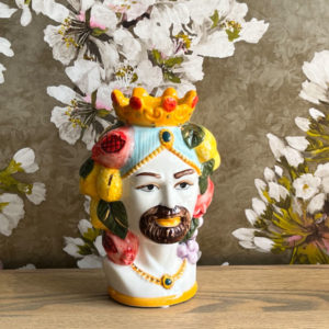 Vaso Testa Sicily | Mann fra EDG, produktbilde av vase