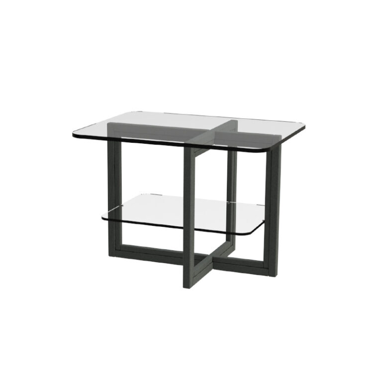 Brutus sidebord mørk eik og glassplater-4592DO-Englesson-møbler-et hjem