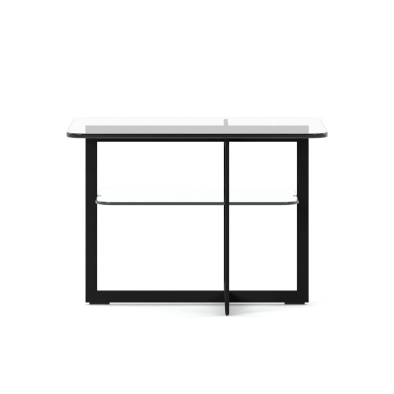 Square sidebord glass-4562BLACK-Englesson-møbler-et hjem