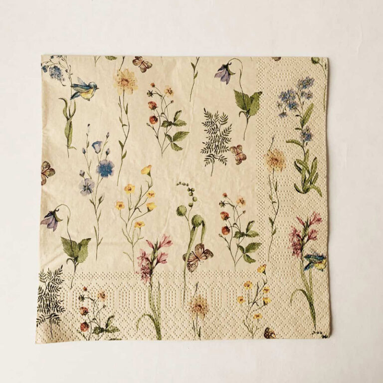 Serviett Blomstereng 40x40 Fra Trend Design