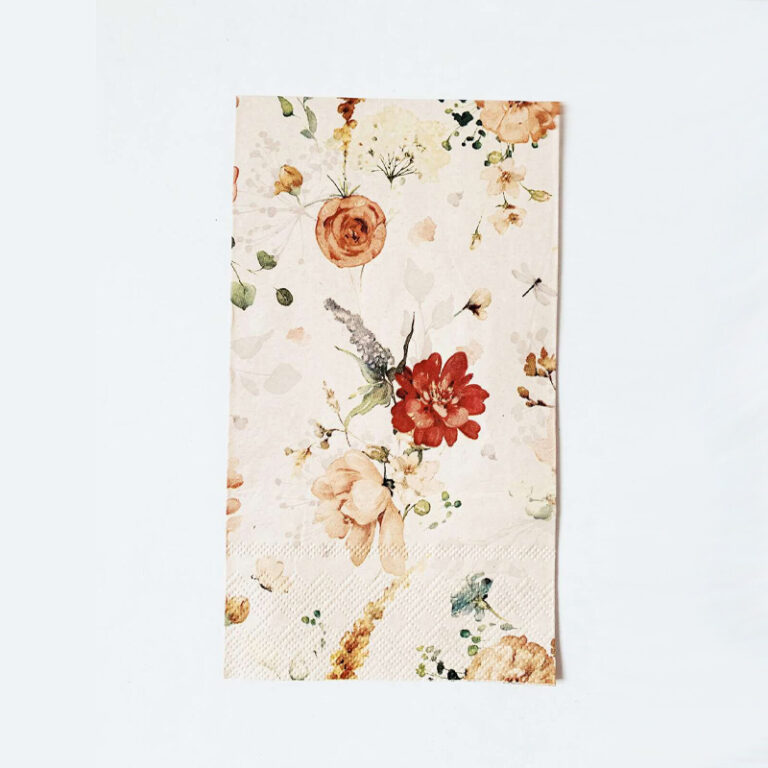 Serviett Roser og peoner 33x40 Fra Trend Design