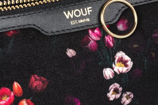 Tulips beauty bag fra Wouf, nærbilde Tulips beauty bag fra Wouf, nærbilde
